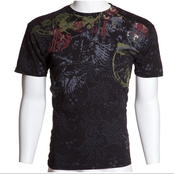 Archaic Affliction Men's T-Shirt BAG OF BONES - Picture 4 of 8